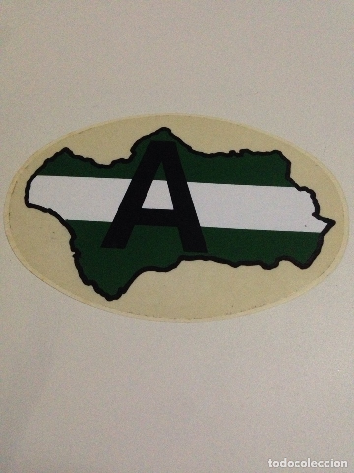 Autocollants de collection: Pegatina de andalucia.