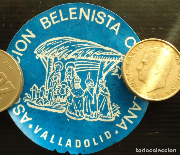 Pegatinas de colecci&oacute;n: pegatina asociacion belenista castellana valladolid belen navidad cristiana castilla ni&ntilde;o jesus