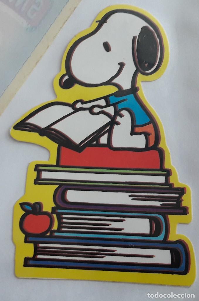 Pegatinas de colecci&oacute;n: pegatina de publicidad Snoopy