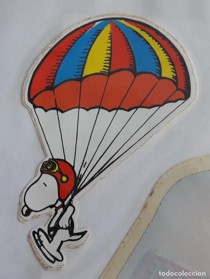 Pegatinas de colecci&oacute;n: pegatina de publicidad Snoopy