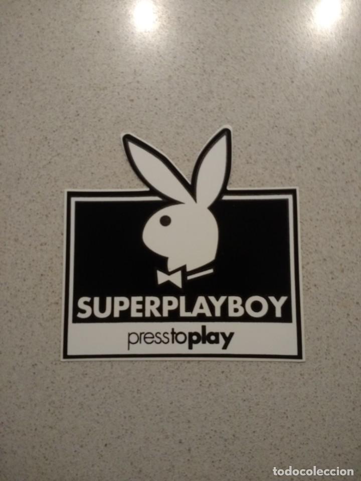 Sammlung von Aufklebern: PEGATINA &laquo;SUPERPLAYBOY&raquo;