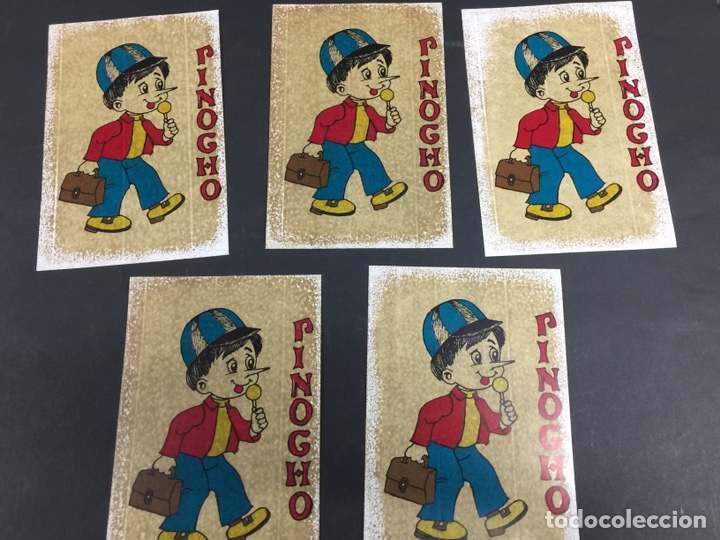 Pegatinas de colecci&oacute;n: Pegatinas pinocho a&ntilde;os 80