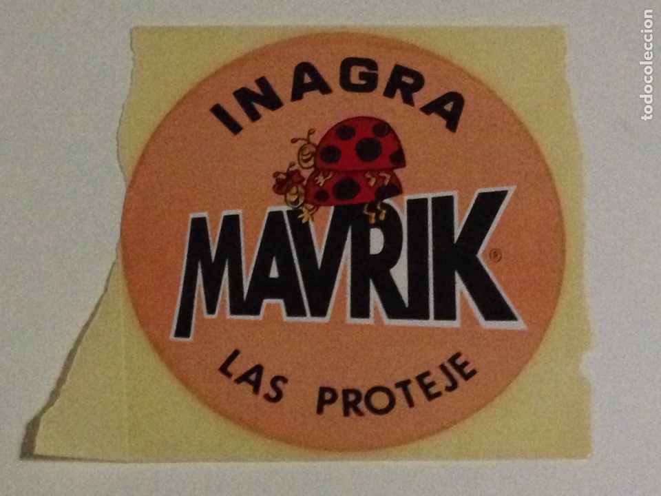 Autocollants de collection: Antigua pegata,Inagra Mavrik las proteje.