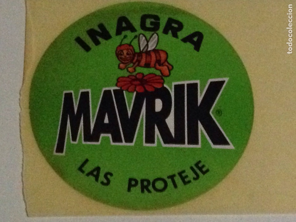 Autocollants de collection: Antigua pegata,Inagra-Mavrik las proteje.