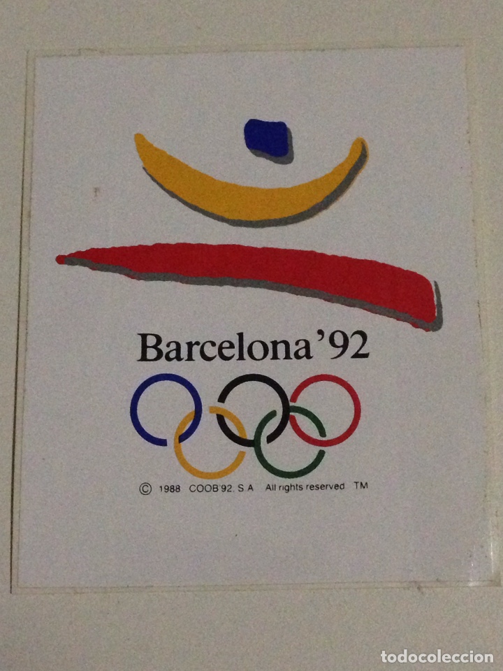 Autocollants de collection: Pegatina Juegos olimpicos-Barcelona'92.