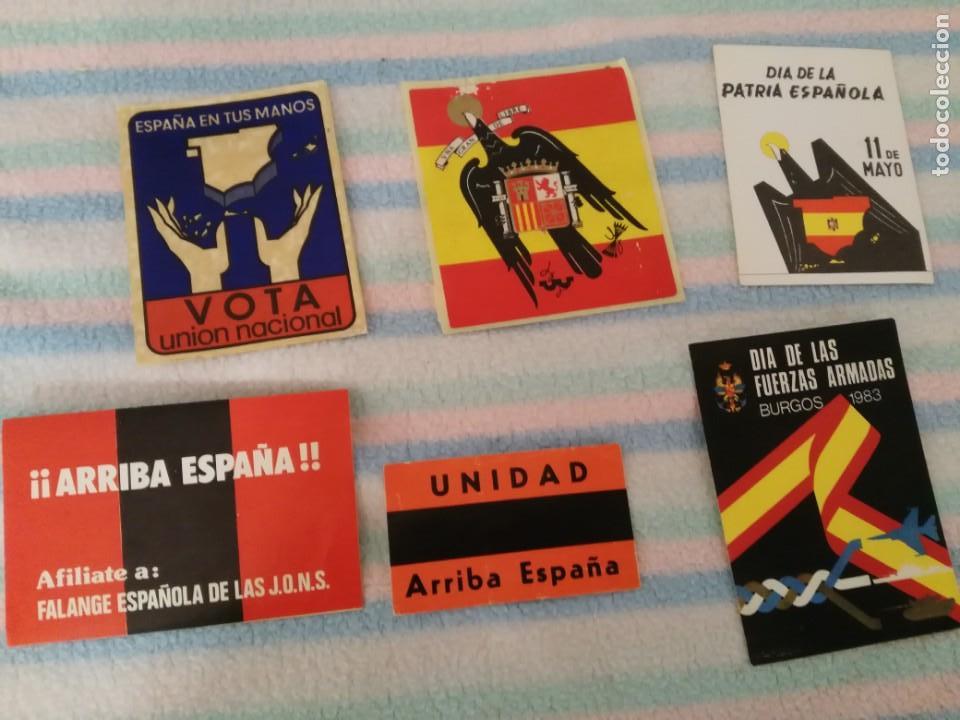 Pegatinas de colecci&oacute;n: pegatinas politicas - pegatinas militares - lote