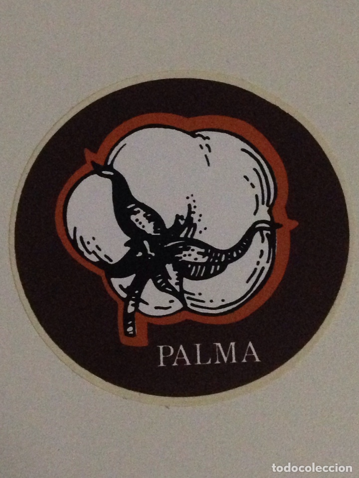 Autocolantes de cole&ccedil;&atilde;o: Pegatina antigua,PALMA.
