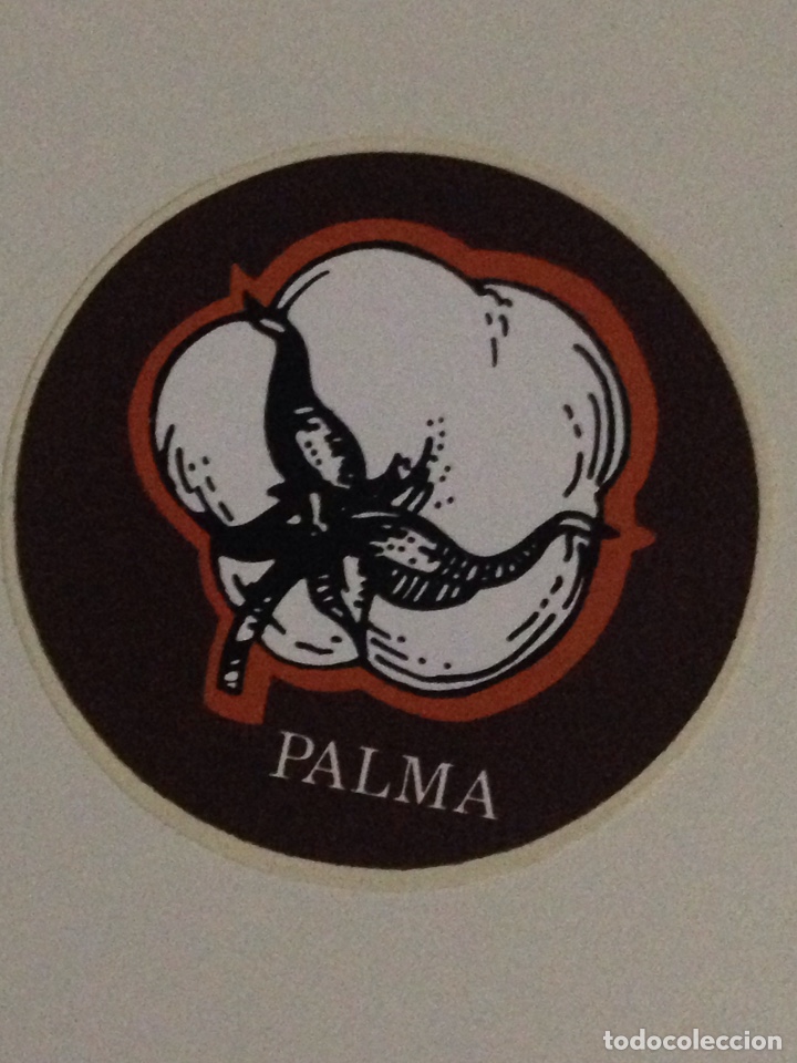 Pegatinas de colecci&oacute;n: Pegatina antigua,publicidad-PALMA. R1