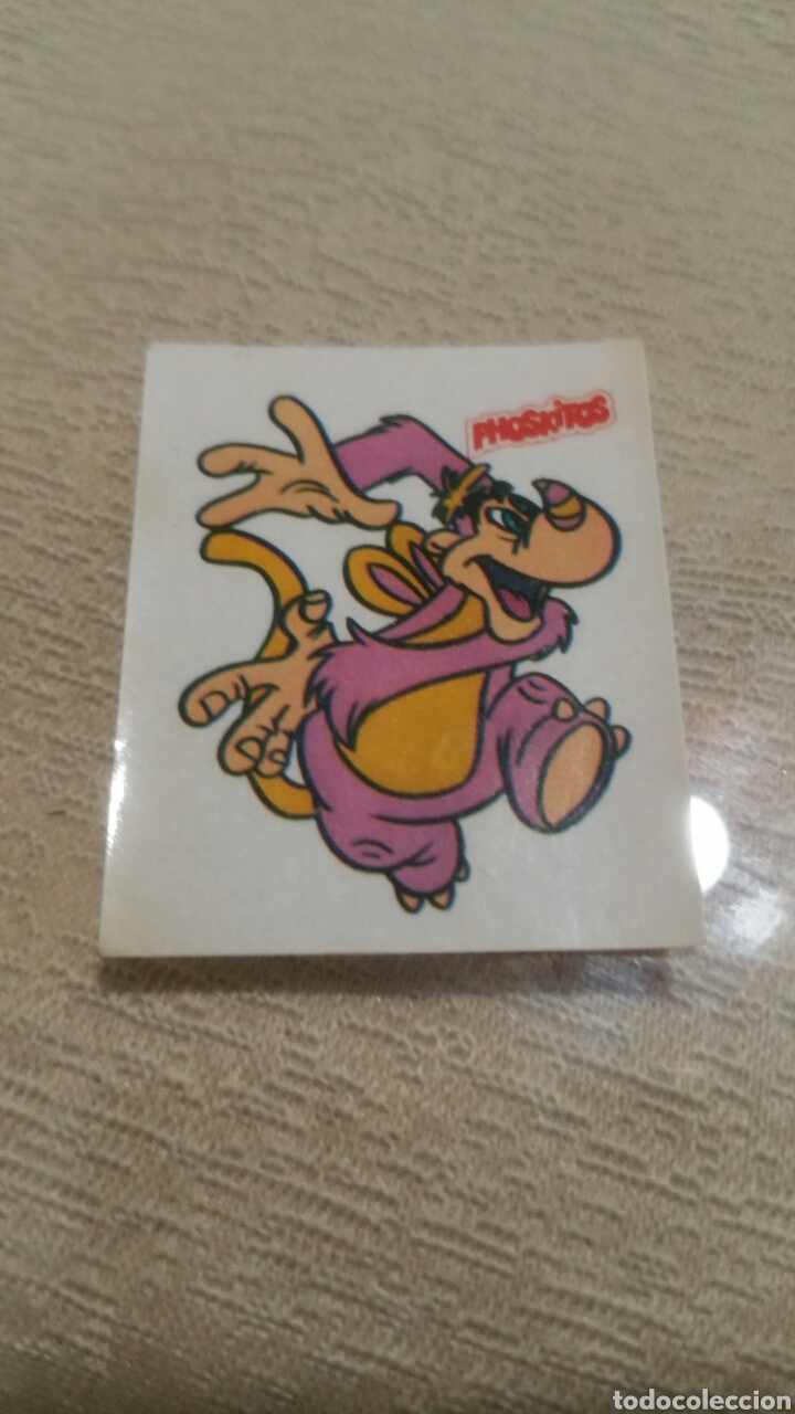 Pegatinas de colecci&oacute;n: Pegatina cromo adhesivo phoskitos
