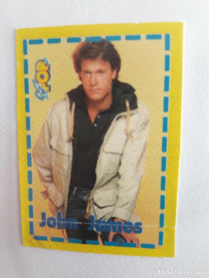 Pegatinas de colecci&oacute;n: pegatina de la revista super pop de John Jones, a&ntilde;os 80