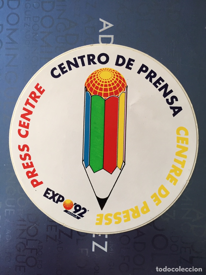 Pegatinas de colecci&oacute;n: Pegatina Expo 92 - Foto 1