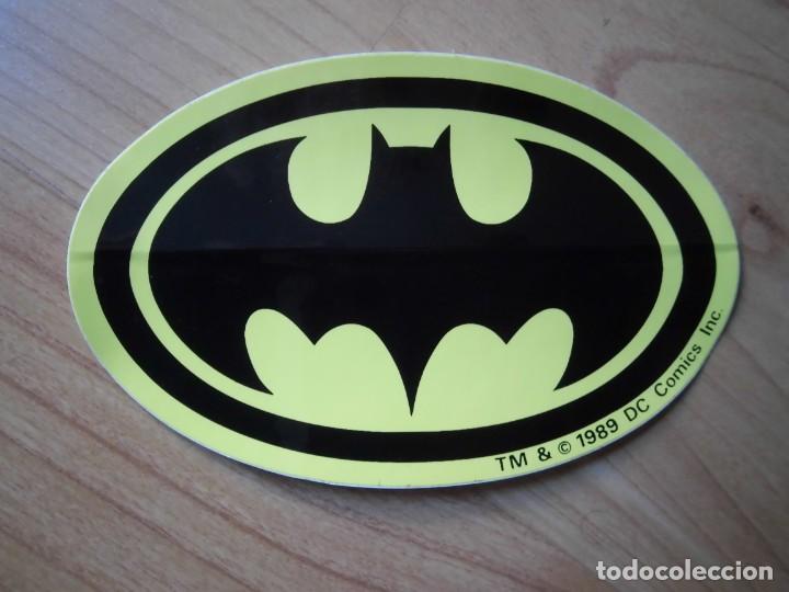 Pegatinas de colecci&oacute;n: PEGATINA PEL&Iacute;CULA BATMAN ORIGINAL DE LA &Eacute;POCA 1989 DC COMICS