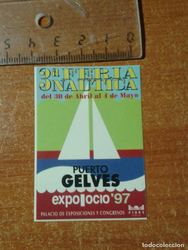Pegatinas de colecci&oacute;n: PEGATINA. ADHESIVO. SIN PEGAR. A&Ntilde;OS 80. PUERTO GELVES