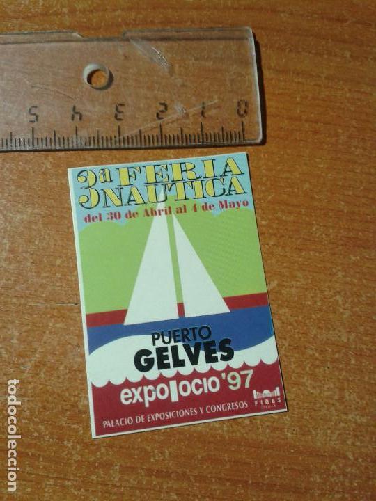 Pegatinas de colecci&oacute;n: PEGATINA. ADHESIVO. SIN PEGAR. A&Ntilde;OS 80. PUERTO GELVES