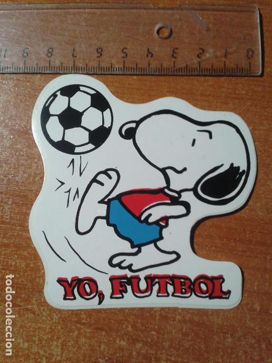 Pegatinas de colecci&oacute;n: PEGATINA. ADHESIVO. SIN PEGAR. A&Ntilde;OS 80. SNOOPY