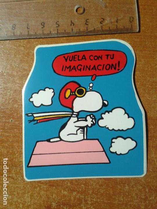 Pegatinas de colecci&oacute;n: PEGATINA. ADHESIVO. SIN PEGAR. A&Ntilde;OS 80. SNOOPY