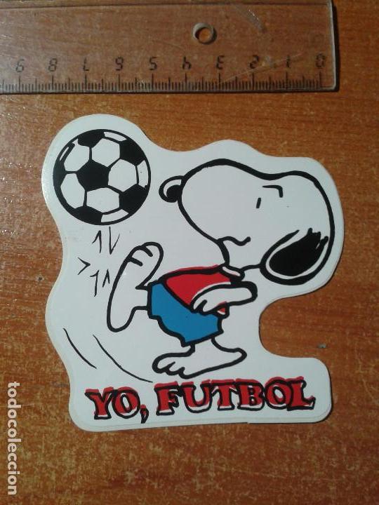Pegatinas de colecci&oacute;n: PEGATINA. ADHESIVO. SIN PEGAR. A&Ntilde;OS 80. SNOOPY