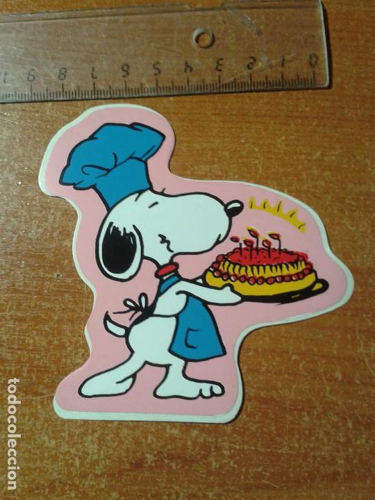 Pegatinas de colecci&oacute;n: PEGATINA. ADHESIVO. SIN PEGAR. A&Ntilde;OS 80. SNOOPY