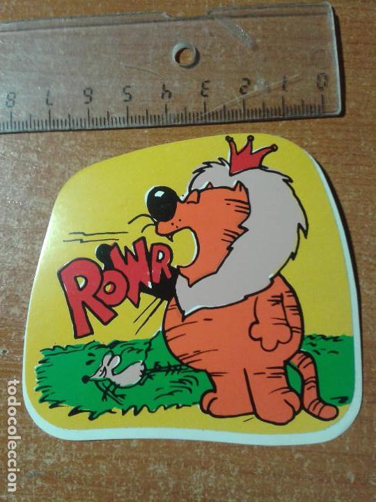 Sammlung von Aufklebern: PEGATINA. ADHESIVO. SIN PEGAR. A&Ntilde;OS 80. EL GATO ISIDORO