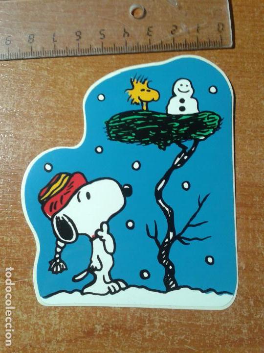 Pegatinas de colecci&oacute;n: PEGATINA. ADHESIVO. SIN PEGAR. A&Ntilde;OS 80. SNOOPY