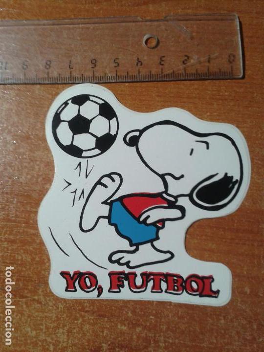 Pegatinas de colecci&oacute;n: PEGATINA. ADHESIVO. SIN PEGAR. A&Ntilde;OS 80. SNOOPY