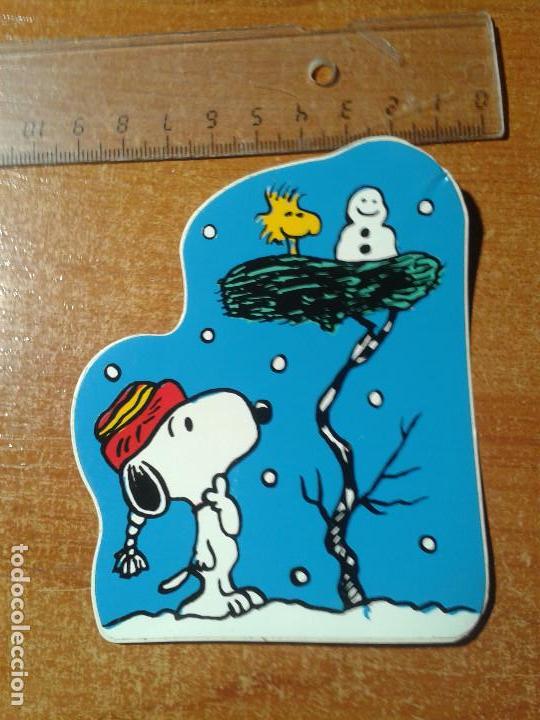 Pegatinas de colecci&oacute;n: PEGATINA. ADHESIVO. SIN PEGAR. A&Ntilde;OS 80. SNOOPY