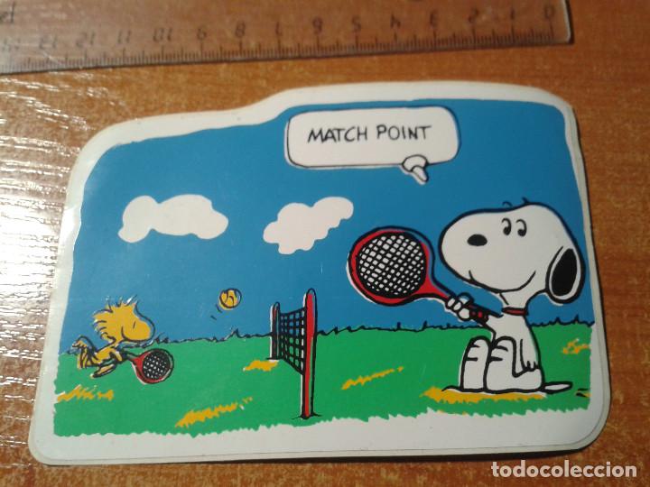 Pegatinas de colecci&oacute;n: PEGATINA. ADHESIVO. SIN PEGAR. A&Ntilde;OS 80. SNOOPY