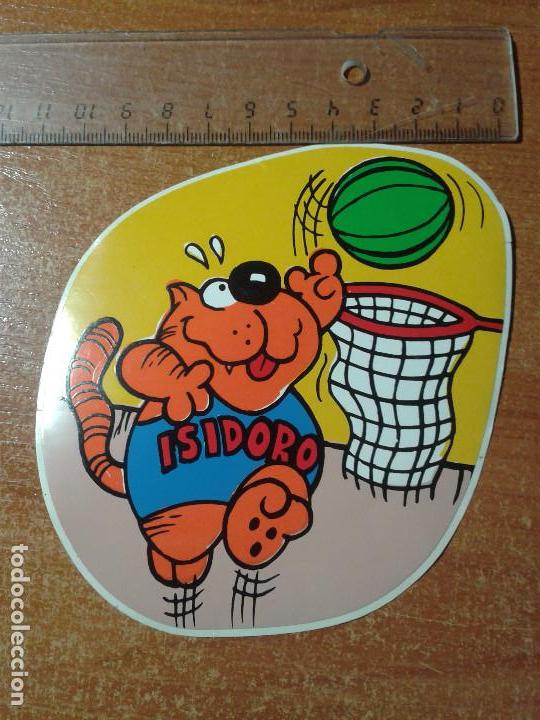 Pegatinas de colecci&oacute;n: PEGATINA. ADHESIVO. SIN PEGAR. A&Ntilde;OS 80. EL GATO ISIDORO