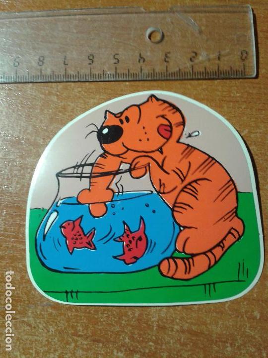 Sammlung von Aufklebern: PEGATINA. ADHESIVO. SIN PEGAR. A&Ntilde;OS 80. EL GATO ISIDORO