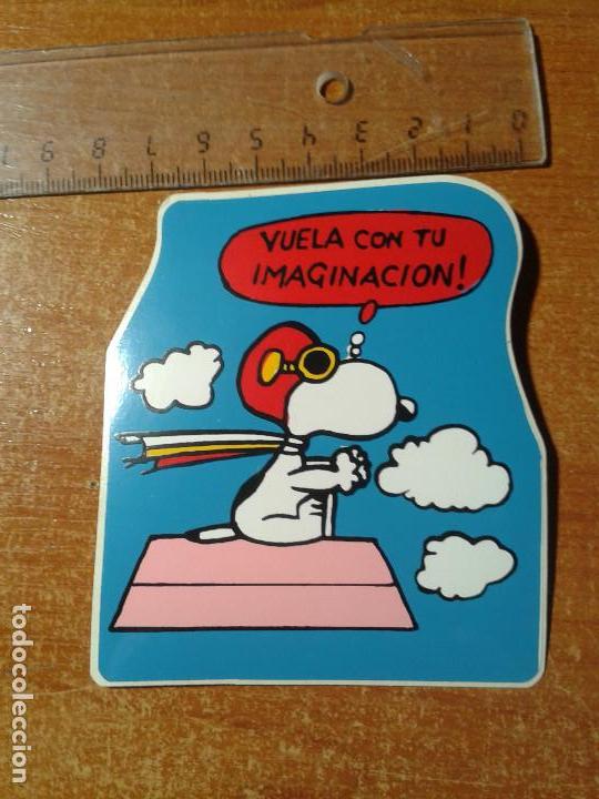 Pegatinas de colecci&oacute;n: PEGATINA. ADHESIVO. SIN PEGAR. A&Ntilde;OS 80. SNOOPY