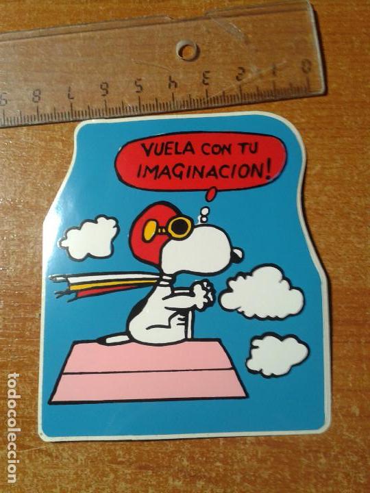 Pegatinas de colecci&oacute;n: PEGATINA. ADHESIVO. SIN PEGAR. A&Ntilde;OS 80. SNOOPY
