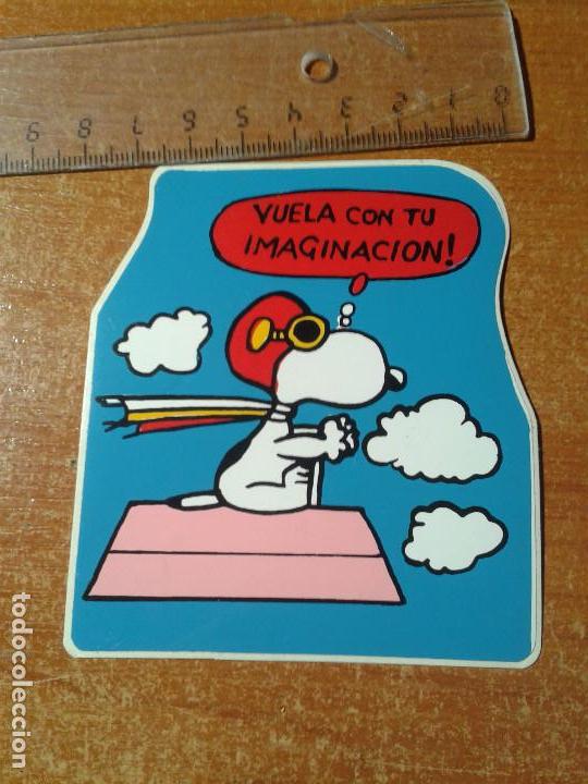 Pegatinas de colecci&oacute;n: PEGATINA. ADHESIVO. SIN PEGAR. A&Ntilde;OS 80. SNOOPY