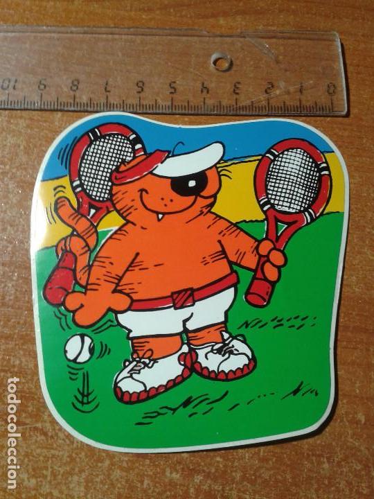Pegatinas de colecci&oacute;n: PEGATINA. ADHESIVO. SIN PEGAR. A&Ntilde;OS 80. EL GATO ISIDORO