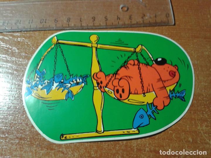 Sammlung von Aufklebern: PEGATINA. ADHESIVO. SIN PEGAR. A&Ntilde;OS 80. EL GATO ISIDORO
