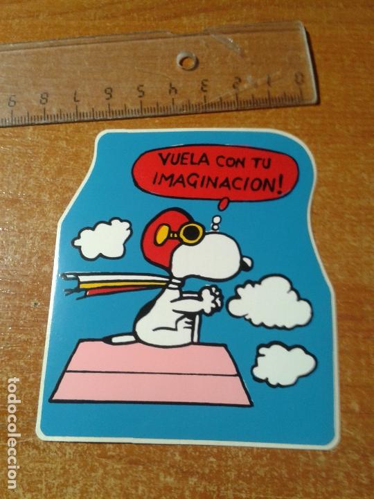 Pegatinas de colecci&oacute;n: PEGATINA. ADHESIVO. SIN PEGAR. A&Ntilde;OS 80. SNOOPY