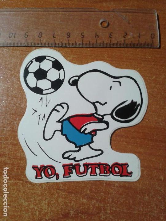 Pegatinas de colecci&oacute;n: PEGATINA. ADHESIVO. SIN PEGAR. A&Ntilde;OS 80. SNOOPY