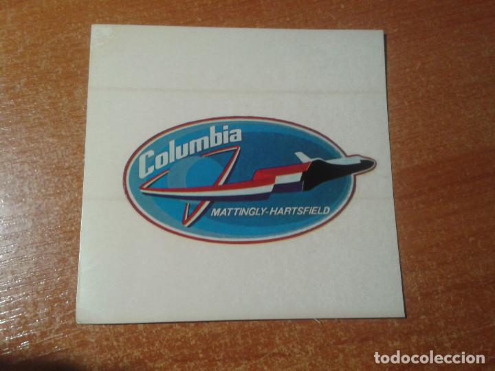 Pegatinas de colecci&oacute;n: PEGATINA. CROMO ADHESIVO NASA ESCUDOS OFICIALES. REVISTA GARBO