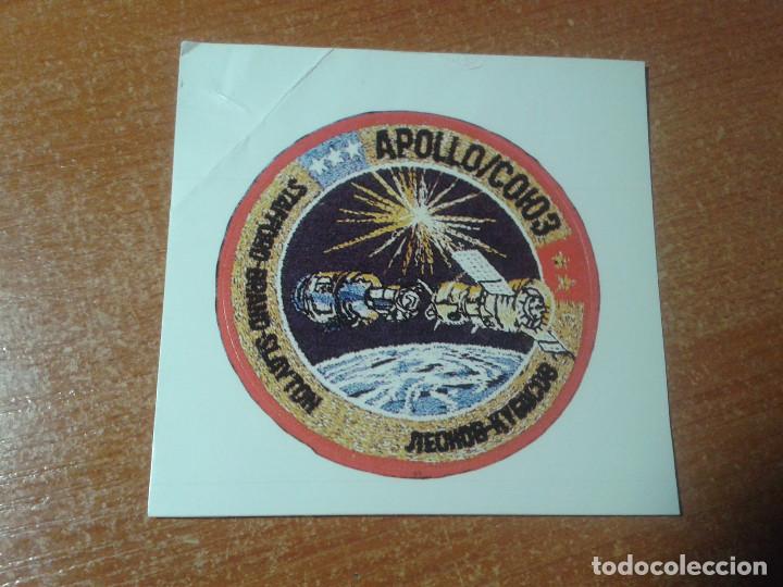 Pegatinas de colecci&oacute;n: PEGATINA. CROMO ADHESIVO NASA ESCUDOS OFICIALES. REVISTA GARBO