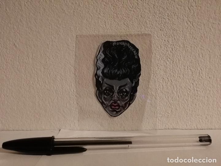 Pegatinas de colecci&oacute;n: PEGATINA ORIGINAL - NOVIA DE FRANKENSTEIN - STREET STICKER ART - ARTE - TERROR