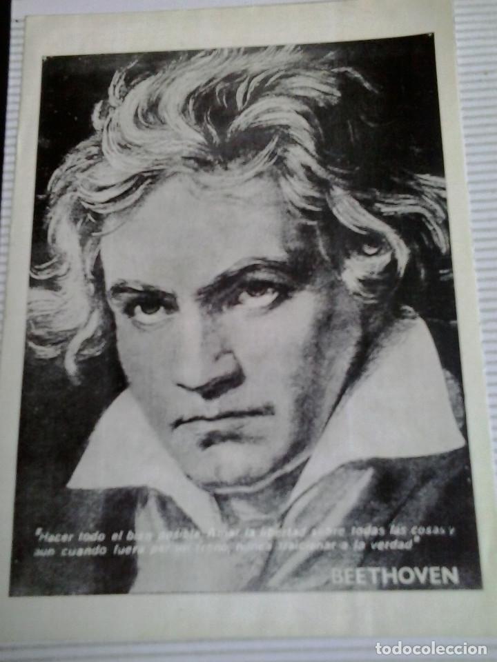 Pegatinas de colecci&oacute;n: PEGATINA ADHESIVO TRANSICION BEETHOVEN