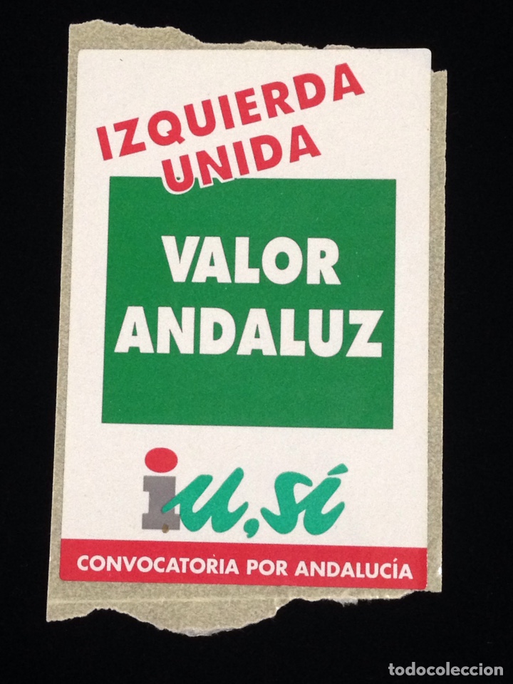 Autocollants de collection: Iu,si,valor andaluz.