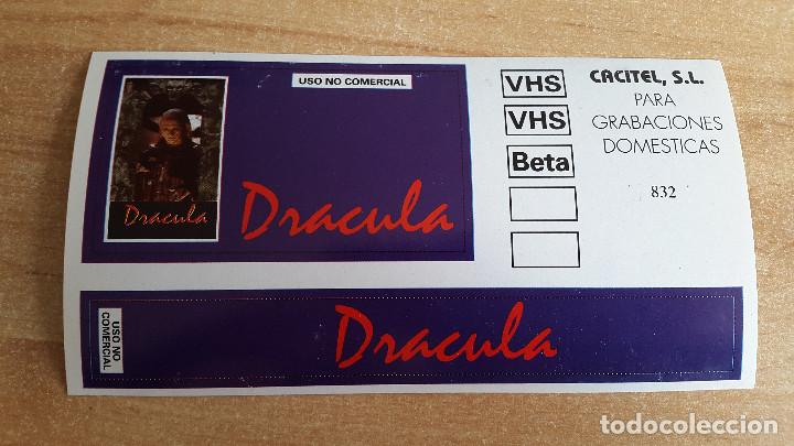 Pegatinas de colecci&oacute;n: PEGATINA CINE PELICULA -- dracula - Foto 1