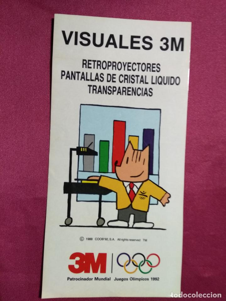 Adesivi di collezione: PEGATINA. ADHESIVO. VISUALES 3M. JUEGOS OLIMPICOS 1992. SIN PEGAR