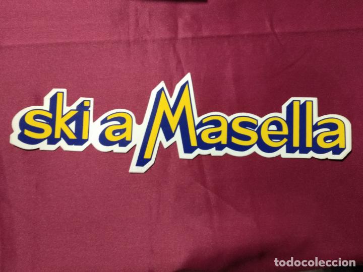 Pegatinas de colecci&oacute;n: PEGATINA. ADHESIVO. SKI A MARSELLA. SIN PEGAR