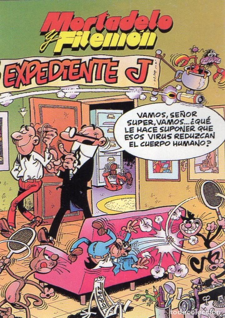 Pegatinas de colecci&oacute;n: Pegatina Mortadelo y Filem&oacute;n. Expediente J