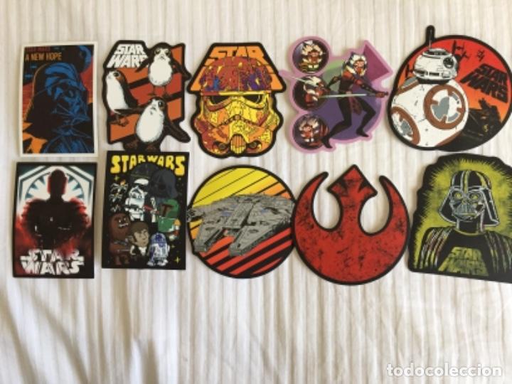 Pegatinas de colecci&oacute;n: 10 pegatinas star wars diferentes