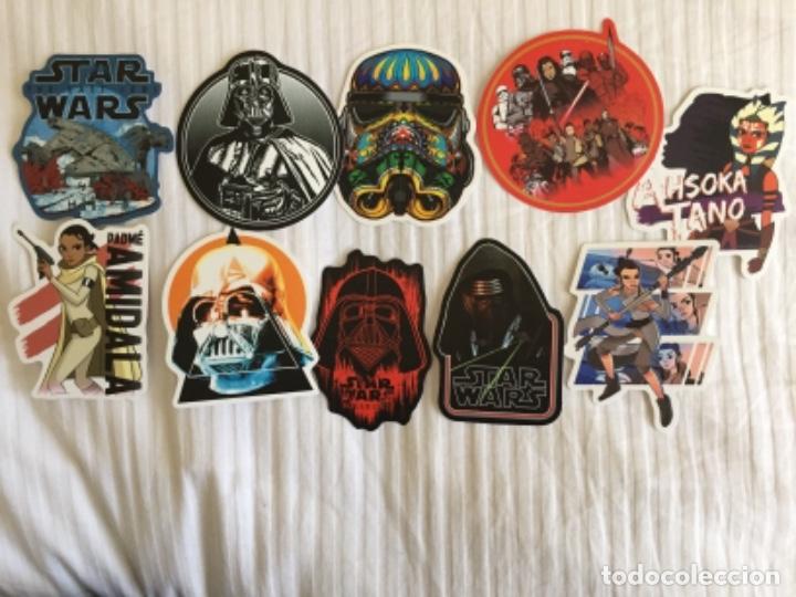 Pegatinas de colecci&oacute;n: 10 pegatinas star wars diferentes