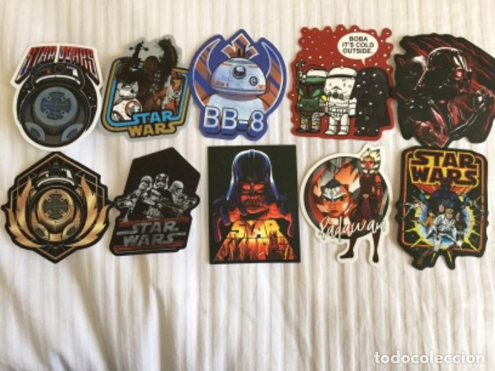 Pegatinas de colecci&oacute;n: 10 pegatinas star wars diferentes