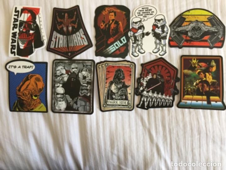 Pegatinas de colecci&oacute;n: 10 pegatinas star wars diferentes
