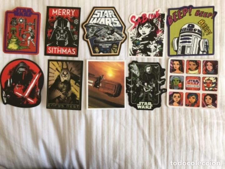 Pegatinas de colecci&oacute;n: 10 pegatinas star wars diferentes
